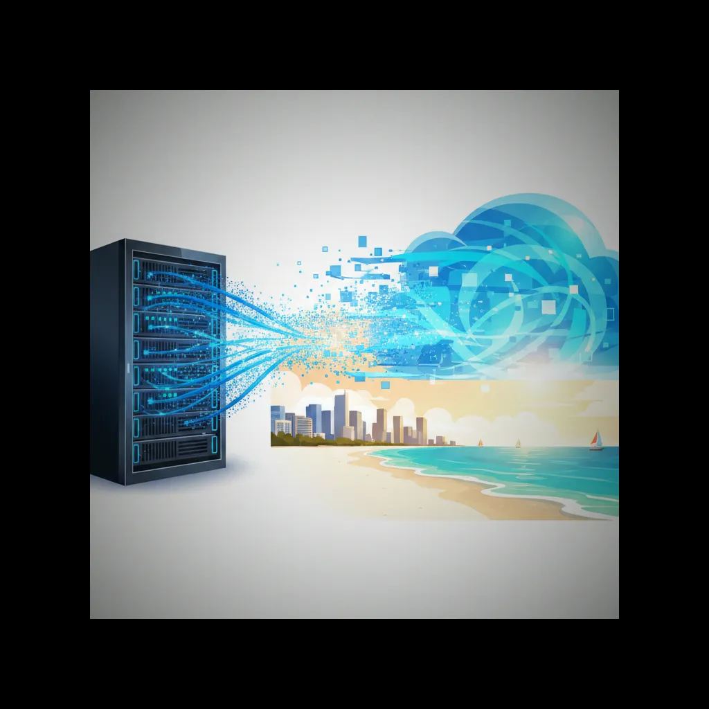 Cloud computing migration for a coastal city business